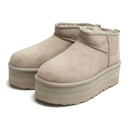 UGG Classic Ultra Mini Platform Goat (Wmns) — UK 1 — Side View