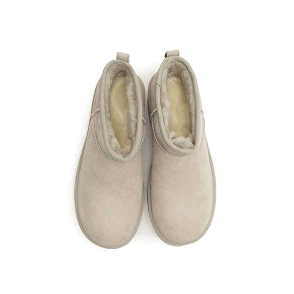 UGG Classic Ultra Mini Platform Goat (Wmns) — UK 1 — Back View