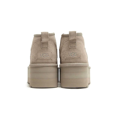 UGG Classic Ultra Mini Platform Goat (Wmns) — UK 1 — Top View