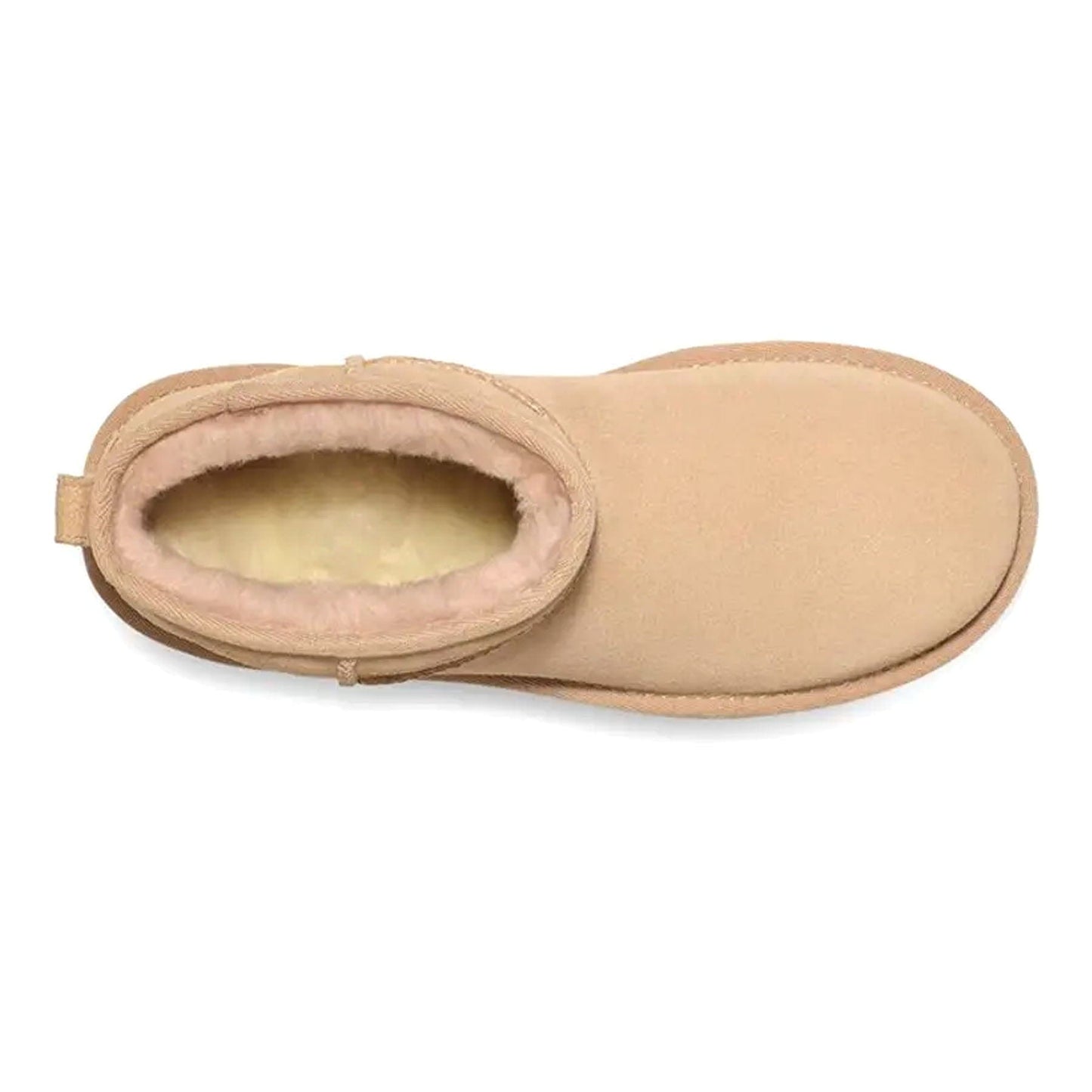 UGG Classic Ultra Mini Platform Driftwood (Wmns) — UK 1 — Top View