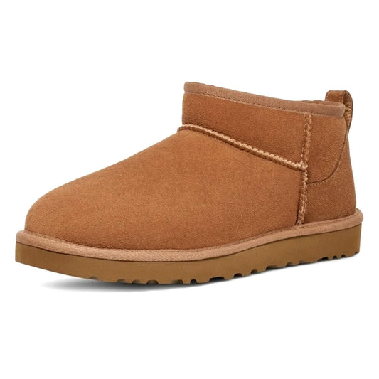 UGG Classic Ultra Mini Chestnut — UK 1 — Side View