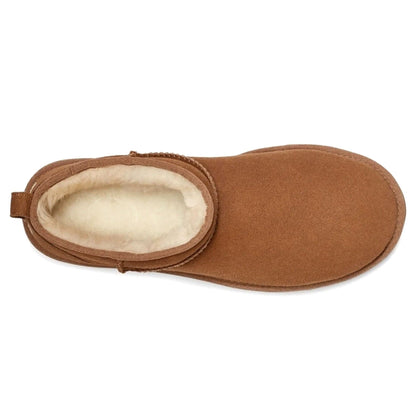 UGG Classic Ultra Mini Chestnut — UK 1 — Back View
