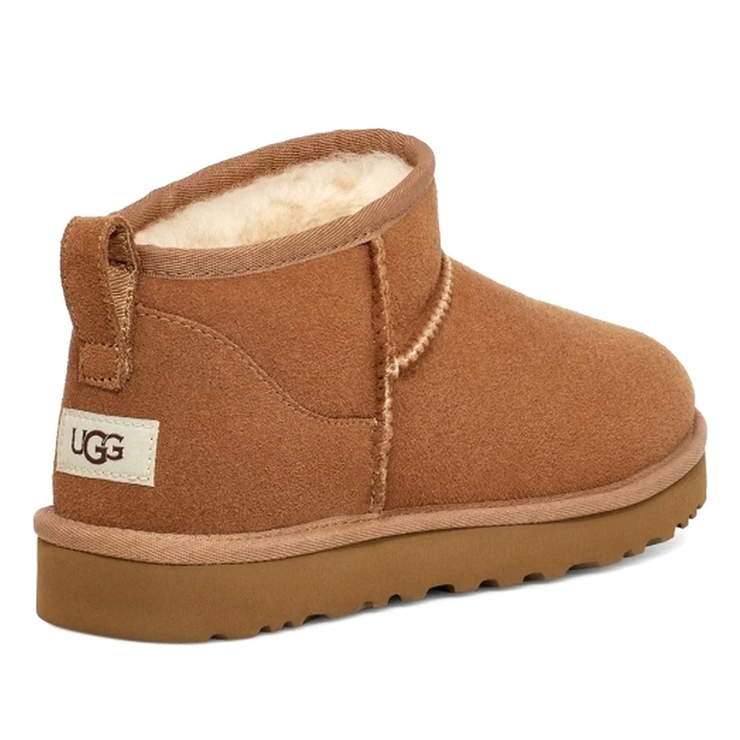 UGG Classic Ultra Mini Chestnut — UK 1 — Top View