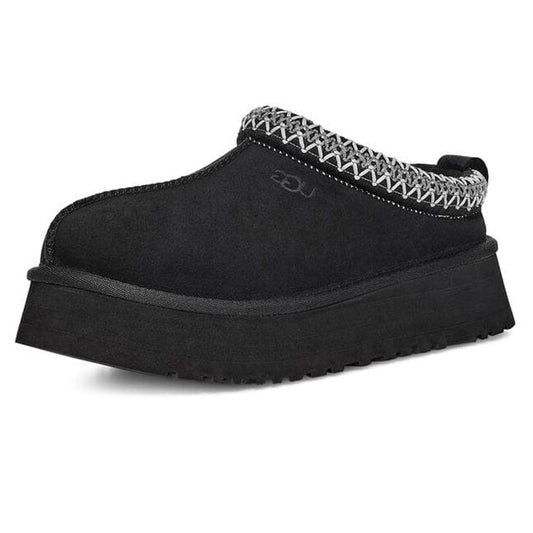 UGG Tazz Slipper Black (Wmns) — UK 1 — Side View