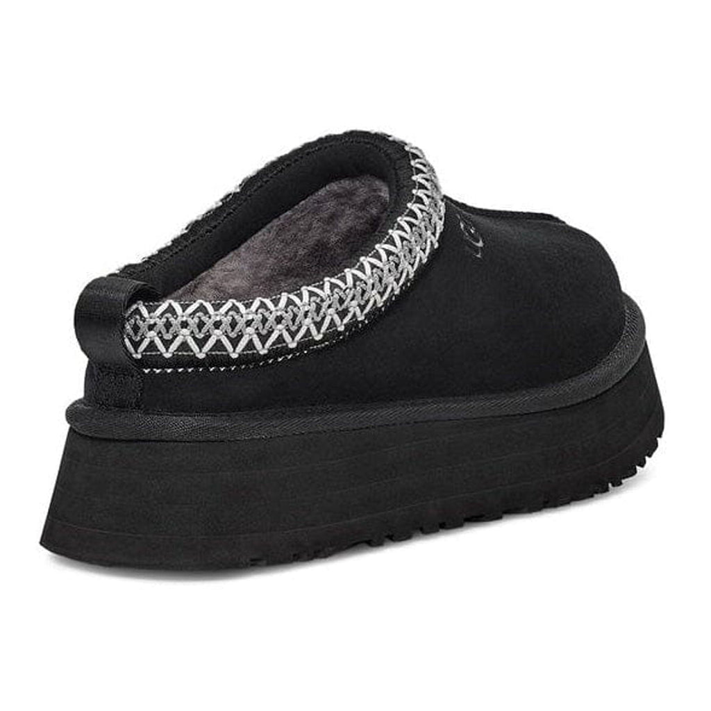 UGG Tazz Slipper Black (Wmns) — UK 1 — Back View