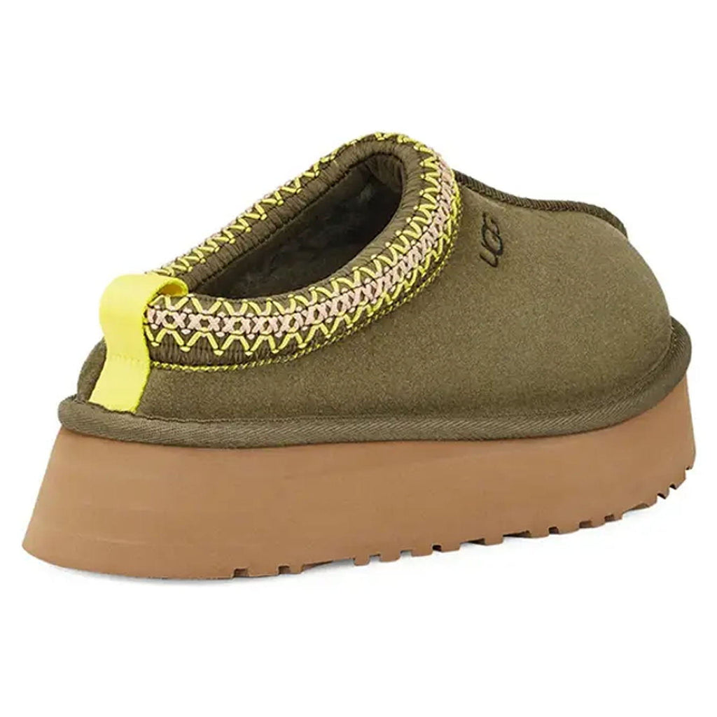 UGG Tazz Slipper Burnt Olive (Wmns) — UK 1 — Back View