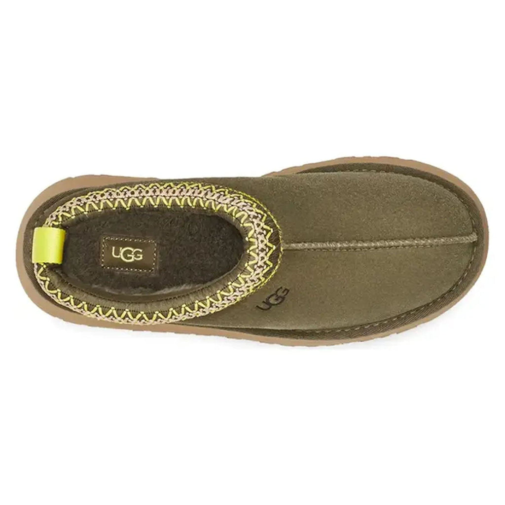 UGG Tazz Slipper Burnt Olive (Wmns) — UK 1 — Top View