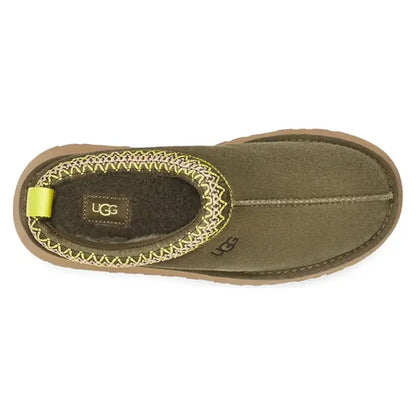 UGG Tazz Slipper Burnt Olive (Wmns) — UK 1 — Top View