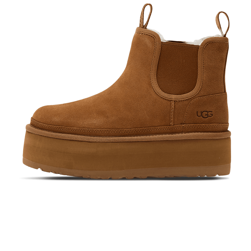 UGG Neumel Platform Chelsea Boot Chestnut (Wmns) — UK 1 — Front View