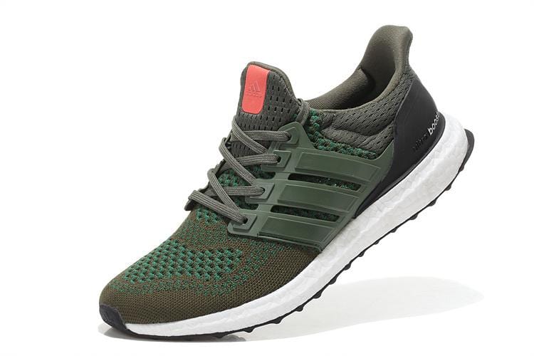 ADIDAS ORIGINALS ULTRA BOOST GREEN-BLACK — UK 3.5 | EU 36 | US 4 — Detail View