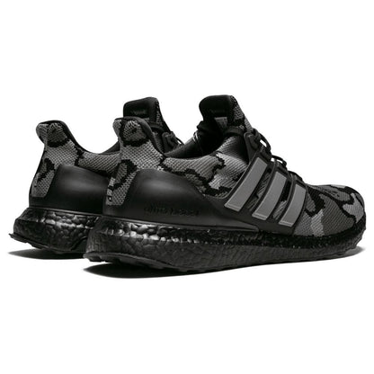BAPE x adidas Ultra Boost Black Camo — UK 3.5 | EU 36 | US 4 — Back View