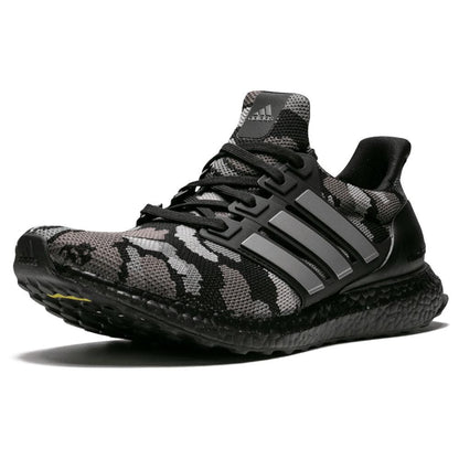 BAPE x adidas Ultra Boost Black Camo — UK 3.5 | EU 36 | US 4 — Top View