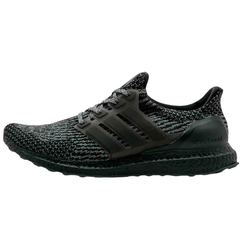 adidas Ultra Boost 3.0 Core Black-Dark Grey — UK 3.5 | EU 36 | US 4 — Front View