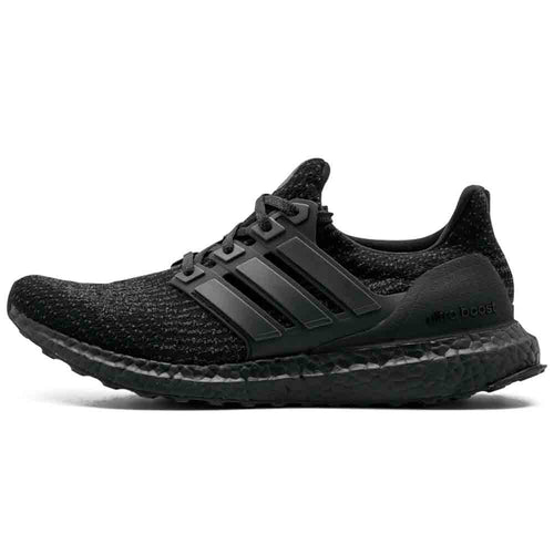 Adidas UltraBoost 3.0 "Matte Black" — UK 3.5 | EU 36 | US 4 — Front View