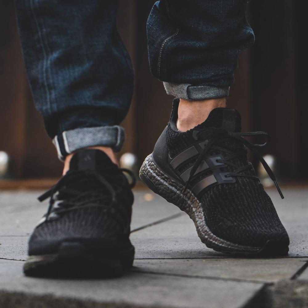 Adidas UltraBoost 3.0 "Matte Black" — UK 3.5 | EU 36 | US 4 — Alternate View 7