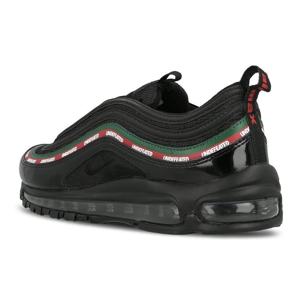 Undefeated x Nike Air Max 97 OG Black — UK 3 | EU 35.5 | US 3.5 — Back View