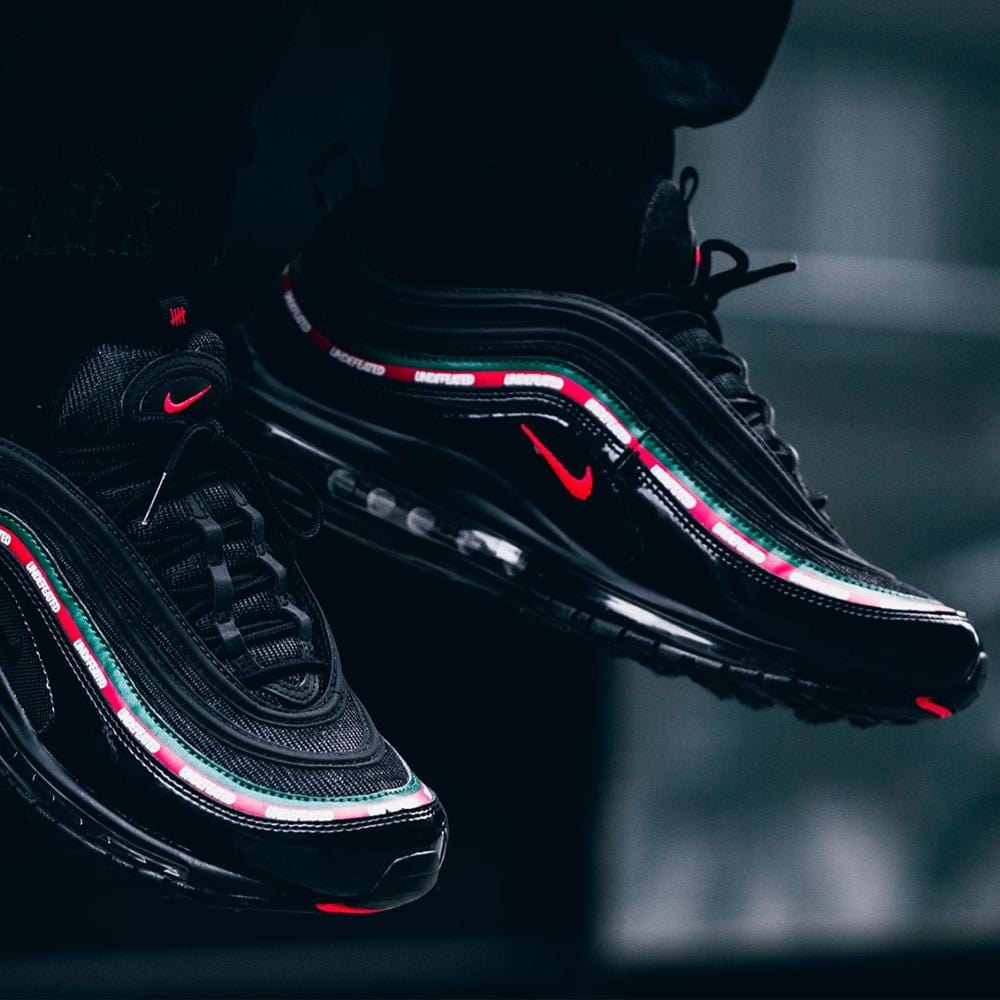 Undefeated x Nike Air Max 97 OG Black — UK 3 | EU 35.5 | US 3.5 — Alternate View 8