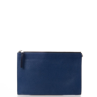 Burberry Clutch Clutch in Blue, Leather — Alternate View 11