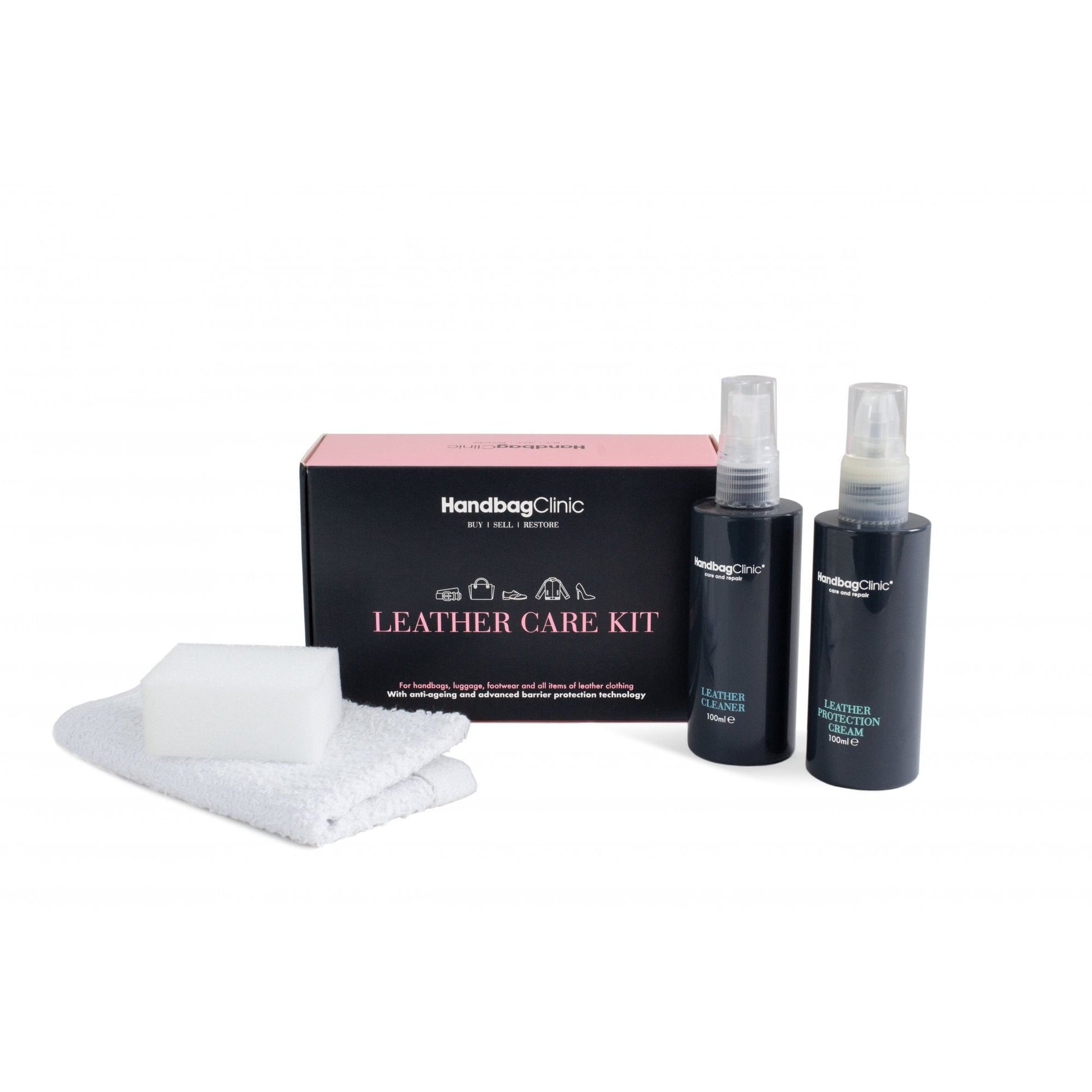 Leather Care Kit — Front View