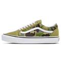 BAPE x Old Skool 36 DX 'Green Camo' — UK 2.5 | EU 34.5 | US 3.5 — Front View
