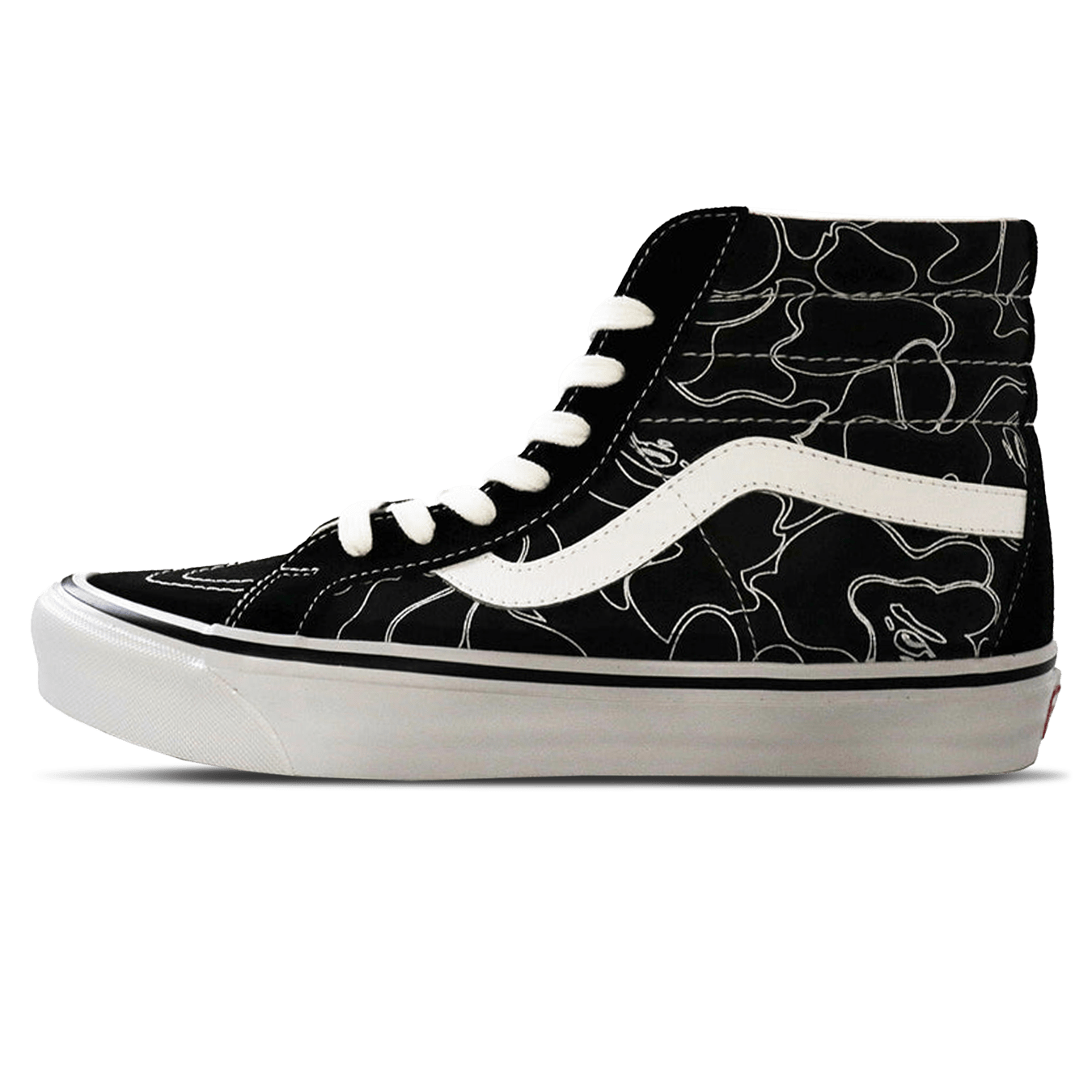 BAPE x Sk8-Hi 38 DX 'Lined Camo' — UK 2.5 | EU 34.5 | US 3.5 — Front View
