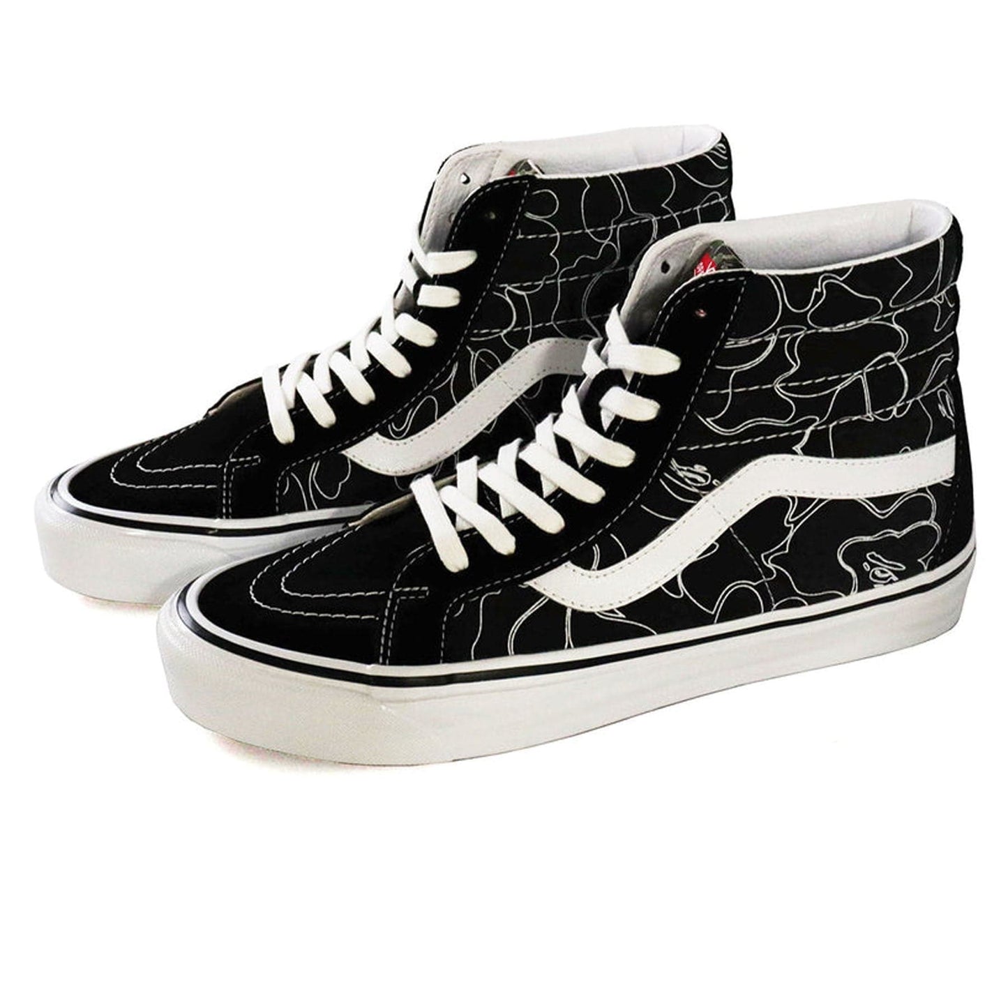 BAPE x Sk8-Hi 38 DX 'Lined Camo' — UK 2.5 | EU 34.5 | US 3.5 — Side View