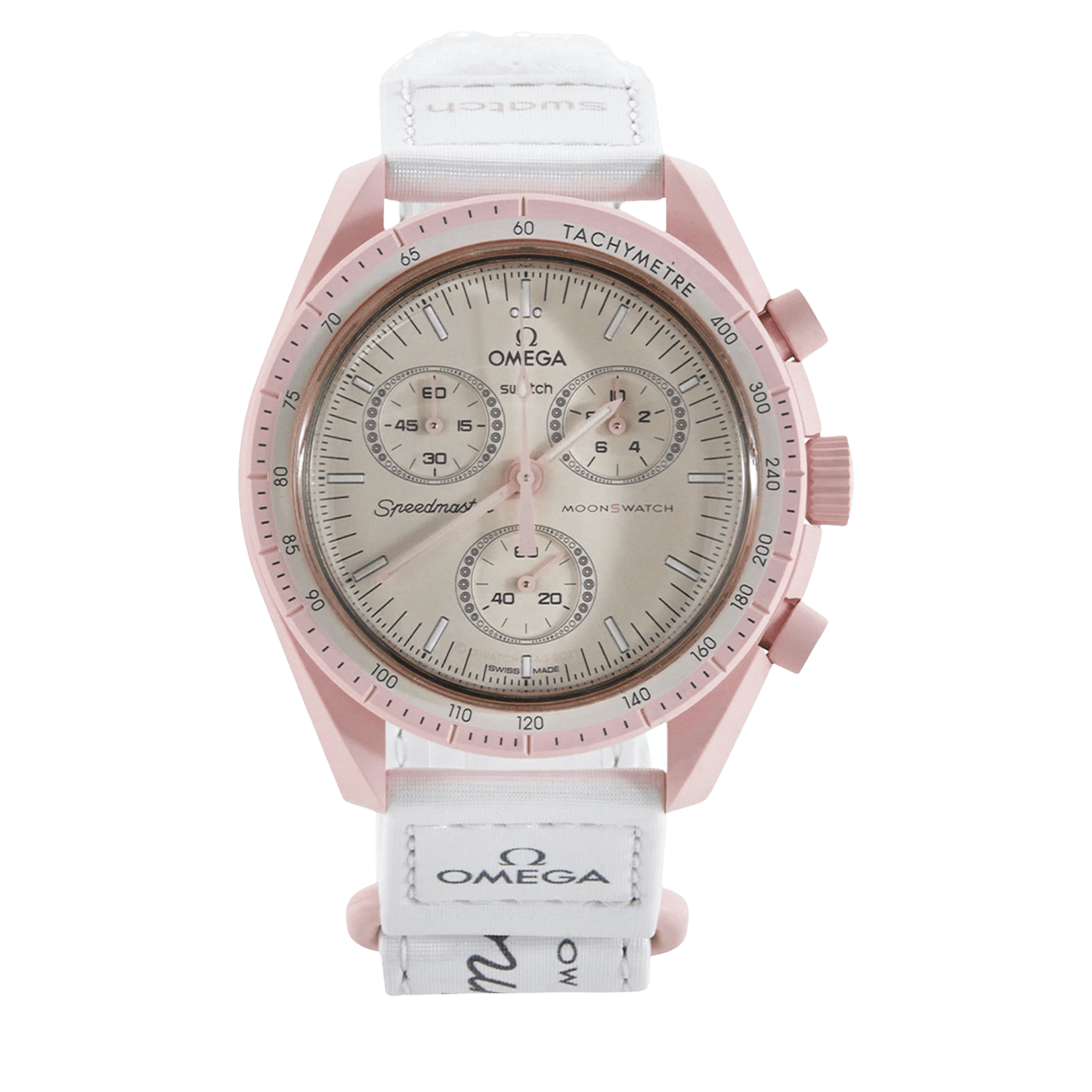 Swatch x Omega Bioceramic Moonswatch Mission to Venus — One Size — Front View