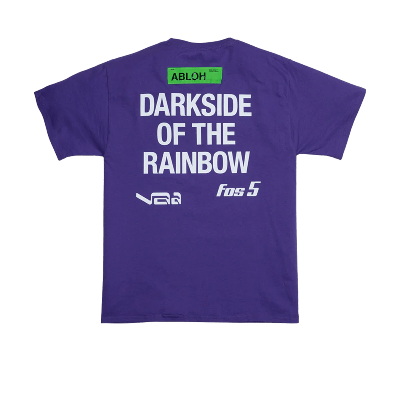 Virgil Abloh Gymnastics Art Institute Tee 'Purple' — XXS — Front View