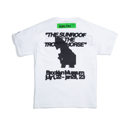 Virgil Abloh Sunroof Trojan Horse Tee 'White' — XXS — Front View