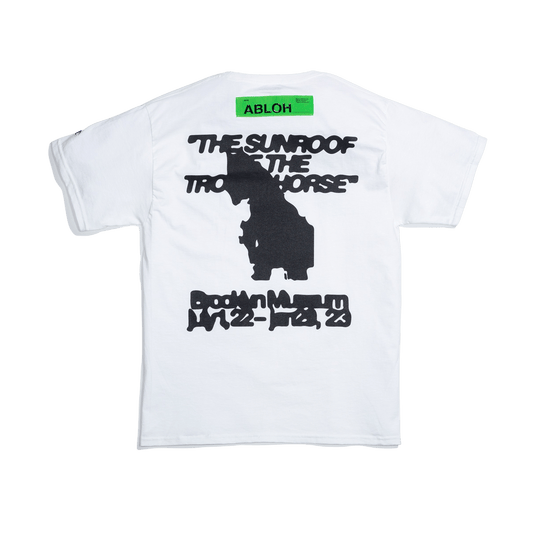 Virgil Abloh Sunroof Trojan Horse Tee 'White' — XXS — Front View