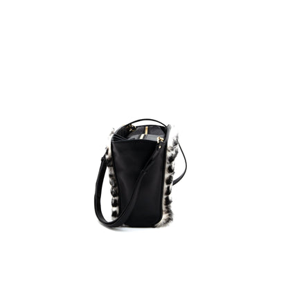 Aspinal of London Tote Marylebone Shoulder Bag - Small in Black, Leather — Back View