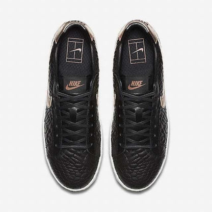Nike Wmns Tennis Classic Ultra 'Black Metallic Rose Gold' — UK 2.5 | EU 35.5 | US 5 — Back View
