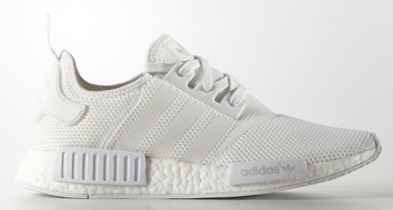 adidas NMD Runner - Triple White — UK 3.5 | EU 36 | US 4 — Top View