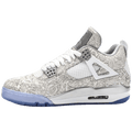 Air Jordan 4 Retro Laser — UK 3 | EU 35.5 | US 3.5 — Front View