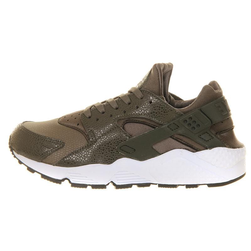 Nike Air Huarache Cargo Khaki White Lizard — UK 3 | EU 35.5 | US 3.5 — Front View