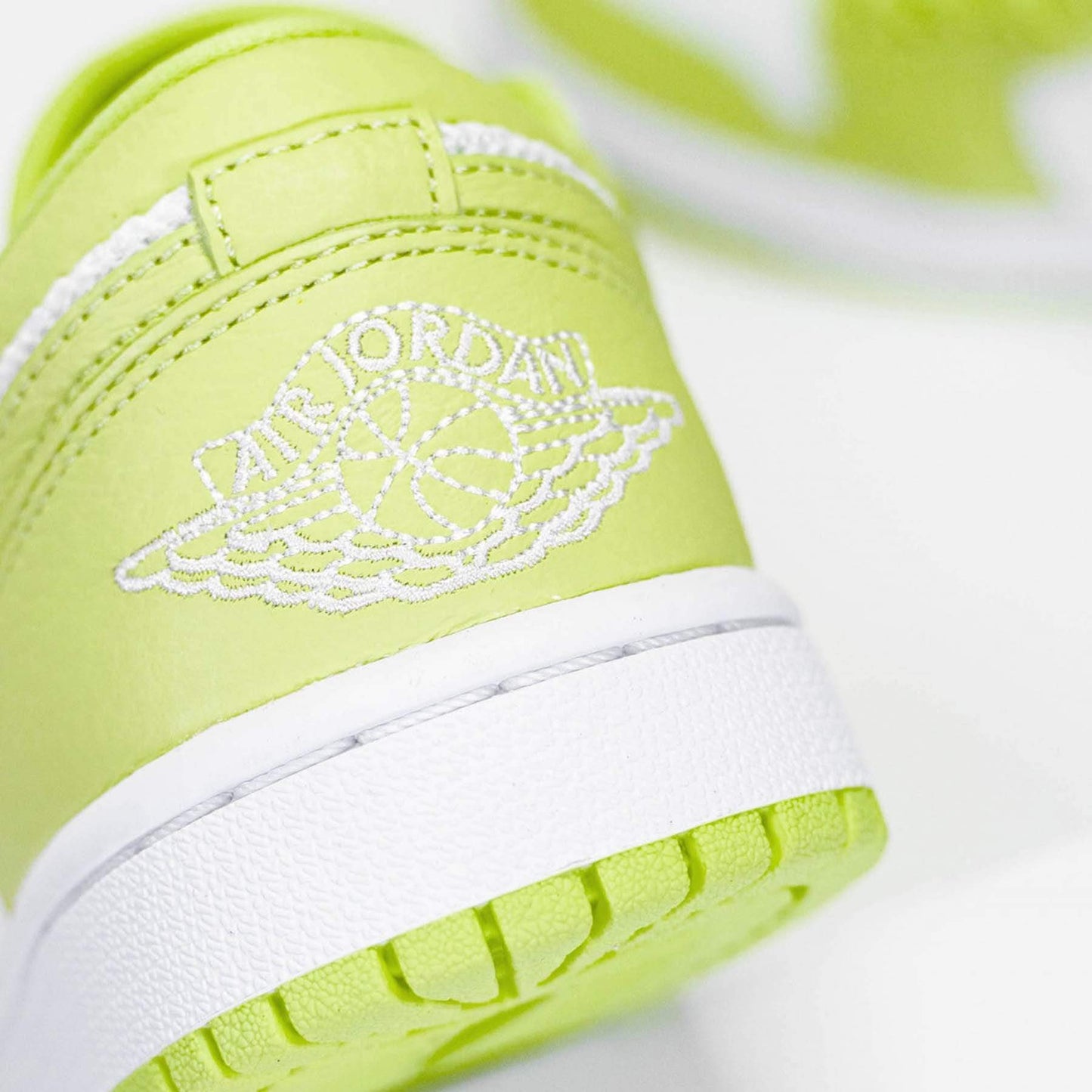 Air Jordan 1 Wmns Low 'Limelight' — UK 2.5 | EU 35.5 | US 5 — Lifestyle View