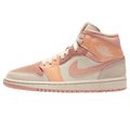 Air Jordan 1 Wmns Mid 'Apricot' — UK 2.5 | EU 35.5 | US 5 — Front View