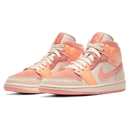 Air Jordan 1 Wmns Mid 'Apricot' — UK 2.5 | EU 35.5 | US 5 — Side View