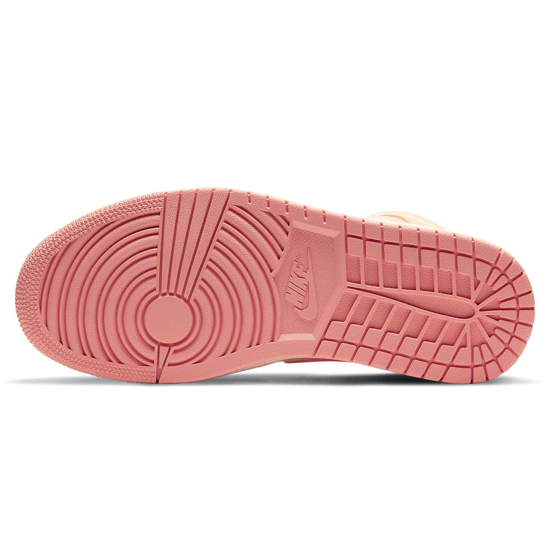 Air Jordan 1 Wmns Mid 'Apricot' — UK 2.5 | EU 35.5 | US 5 — Detail View