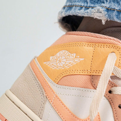 Air Jordan 1 Wmns Mid 'Apricot' — UK 2.5 | EU 35.5 | US 5 — Alternate View 8