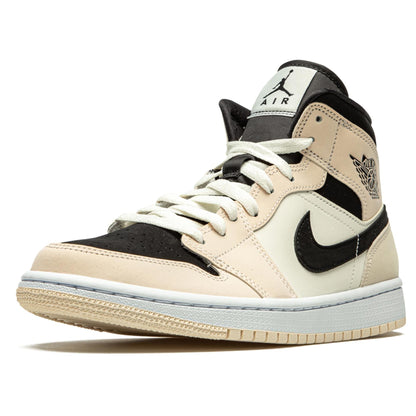 Air Jordan 1 Mid Wmns 'Barely Orange' — UK 2.5 | EU 35.5 | US 5 — Top View