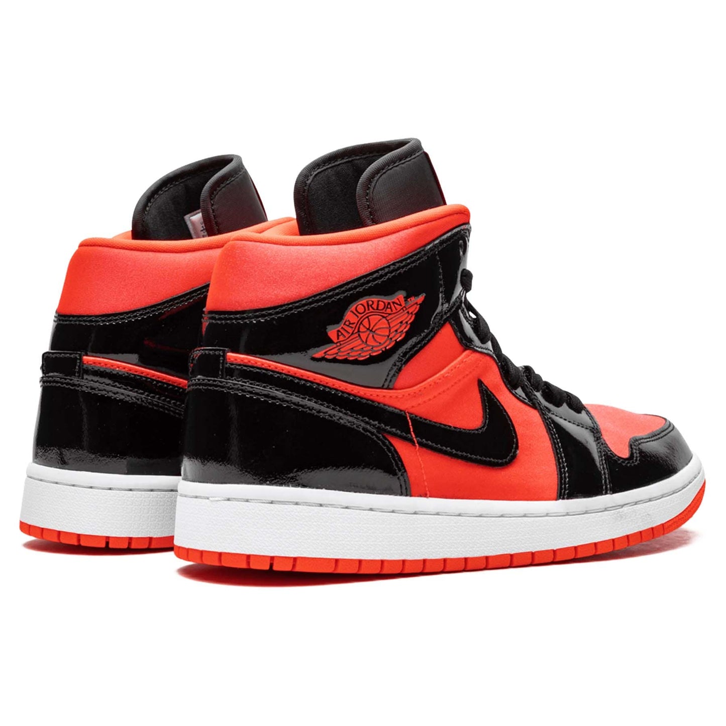 Air Jordan 1 Wmns Mid 'Hot Punch' — UK 2.5 | EU 35.5 | US 5 — Back View