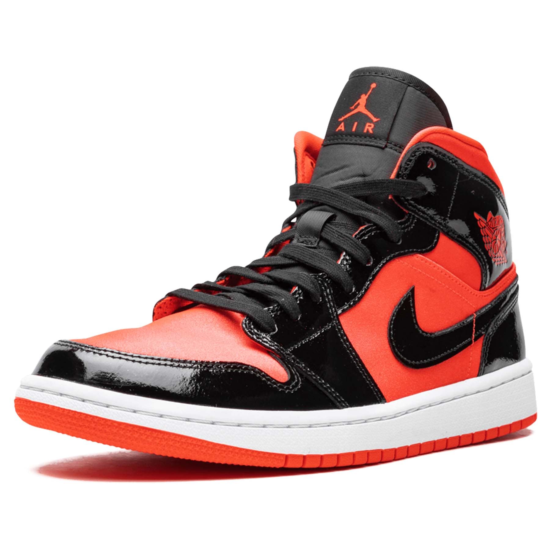 Air Jordan 1 Wmns Mid 'Hot Punch' — UK 2.5 | EU 35.5 | US 5 — Top View