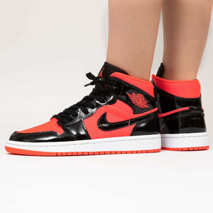 Air Jordan 1 Wmns Mid 'Hot Punch' — UK 2.5 | EU 35.5 | US 5 — Lifestyle View