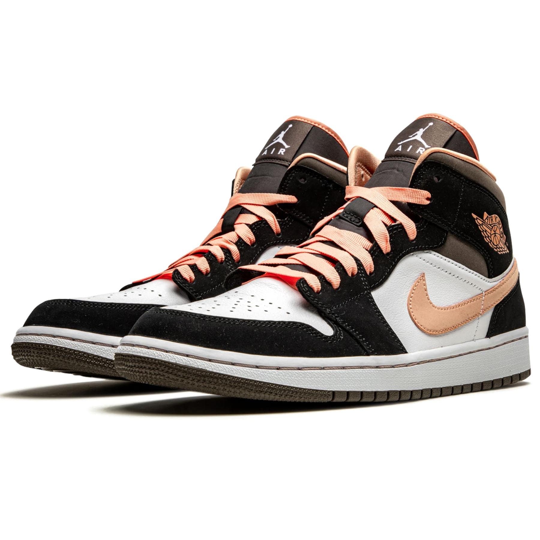 Air Jordan 1 Wmns Mid SE 'Peach Mocha' — UK 2.5 | EU 35.5 | US 5 — Side View