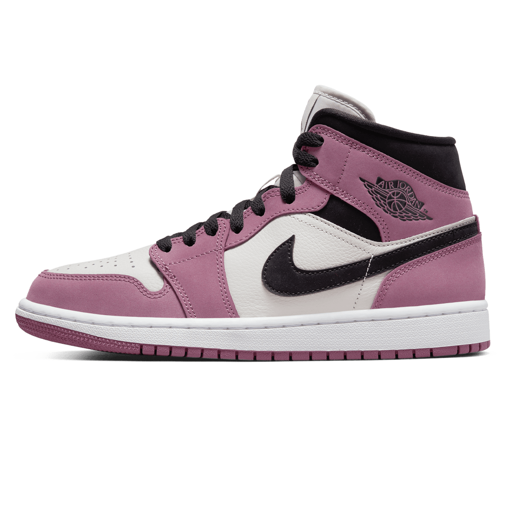 Air Jordan 1 Mid SE Wmns 'Berry Pink' — UK 2.5 | EU 35.5 | US 5 — Front View