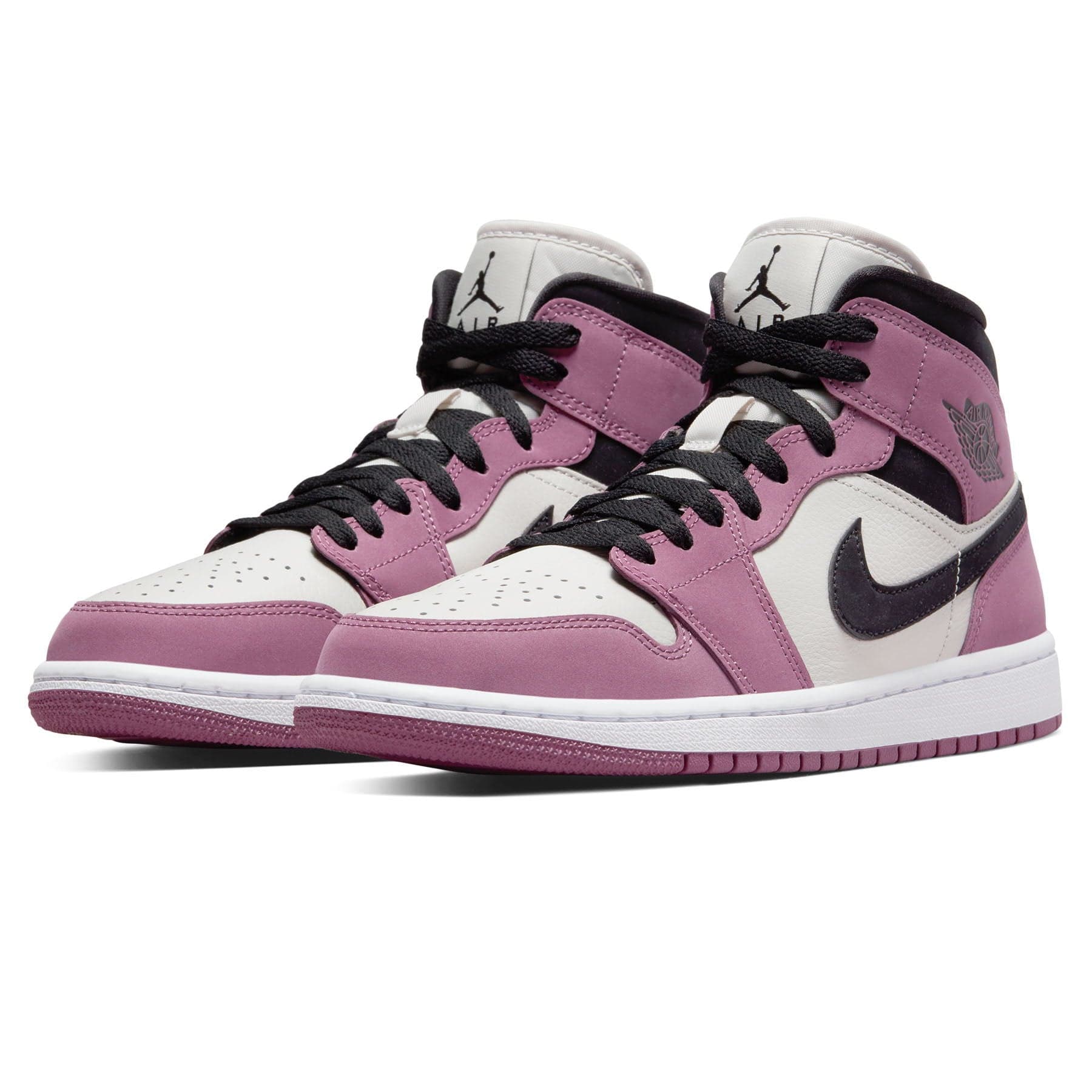 Air Jordan 1 Mid SE Wmns 'Berry Pink' — UK 2.5 | EU 35.5 | US 5 — Side View