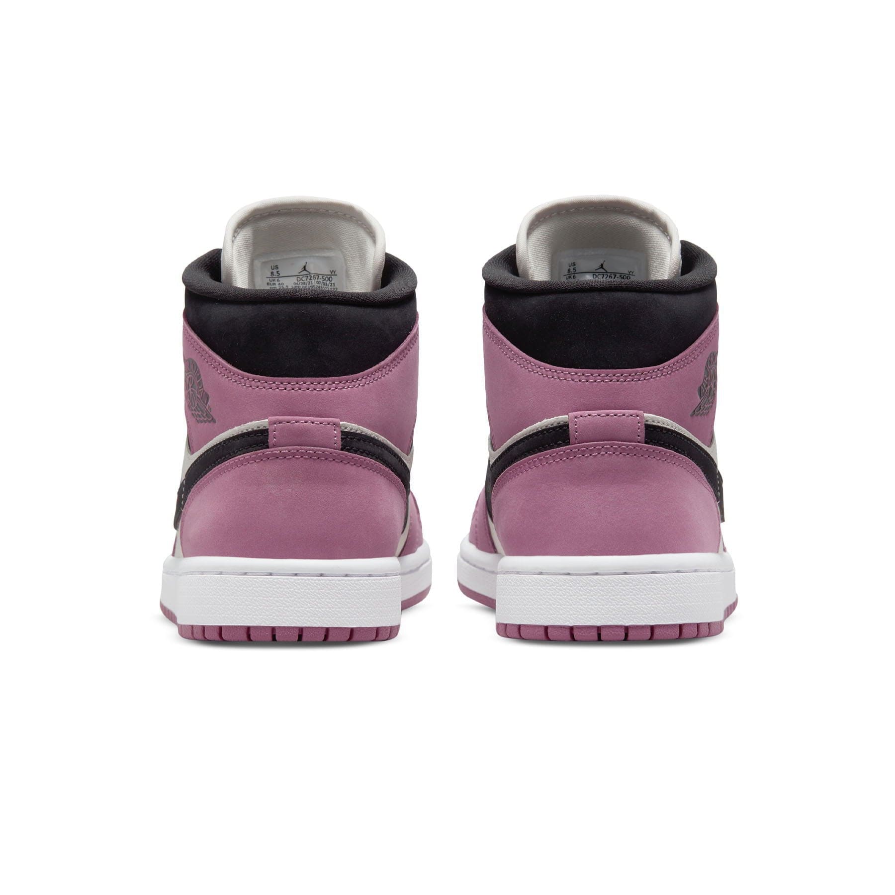 Air Jordan 1 Mid SE Wmns 'Berry Pink' — UK 2.5 | EU 35.5 | US 5 — Top View
