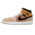 Air Jordan 1 Wmns Mid SE 'Particle Beige' — UK 2.5 | EU 35.5 | US 5 — Front View