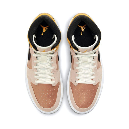 Air Jordan 1 Wmns Mid SE 'Particle Beige' — UK 2.5 | EU 35.5 | US 5 — Back View